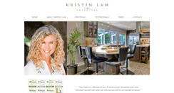 Desktop Screenshot of kristinlaminteriors.com
